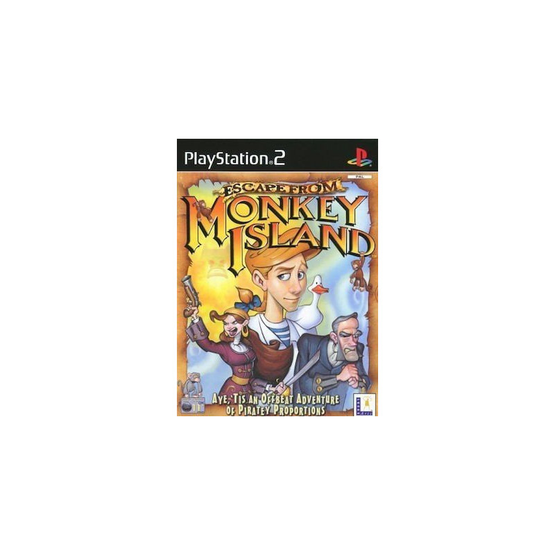 Escape From Monkey Island PS2